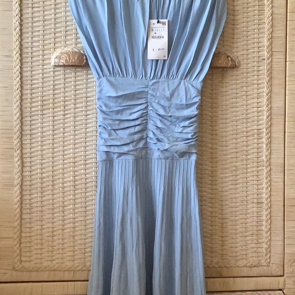 Draped Knit Dress NWT 🦋🦋🦋 by Zara - Picture 6 of 14